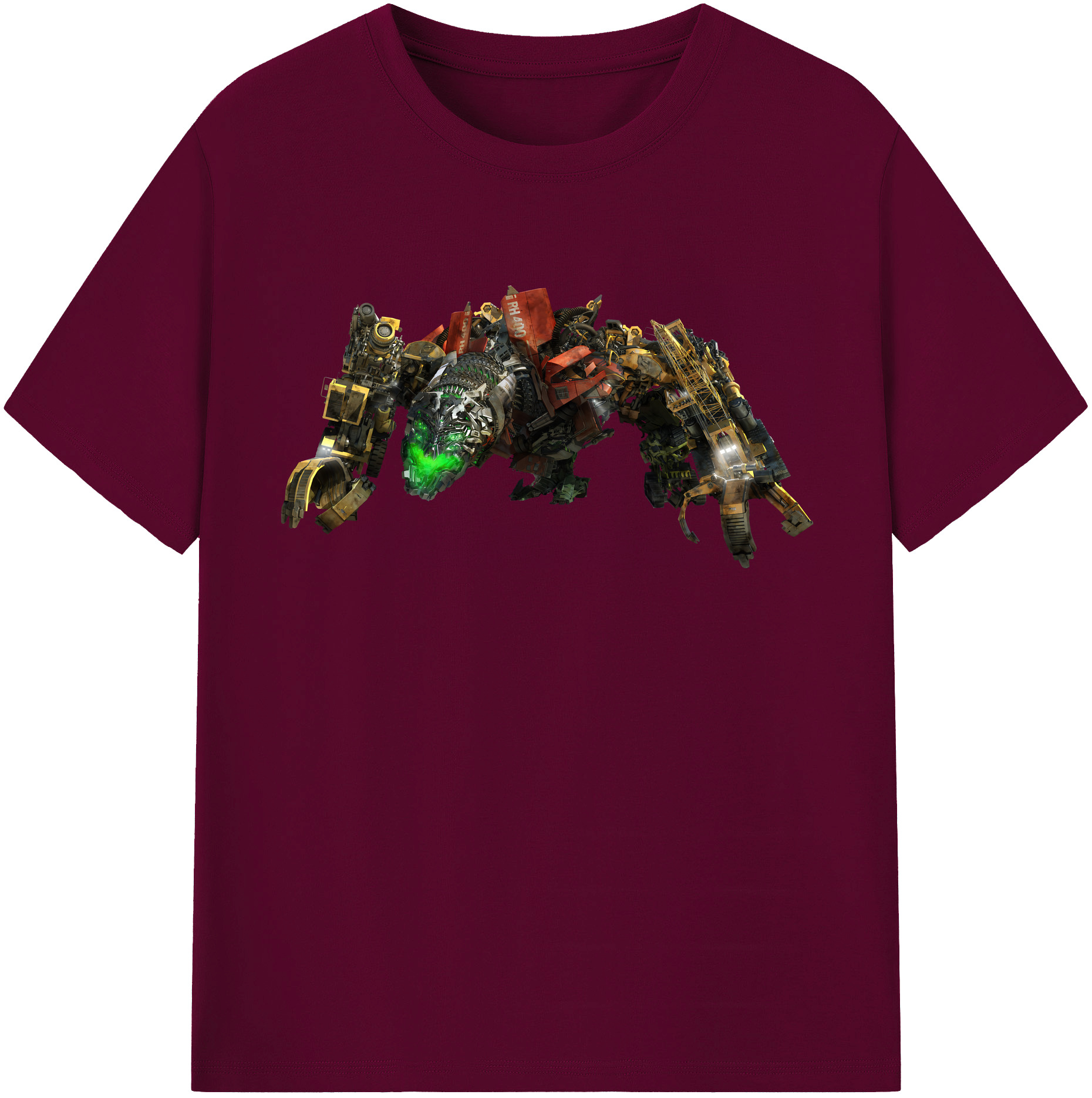 （画像用） Transformers トランスフォーマー レディースカジュアルプリントTシャツ（綿100％）